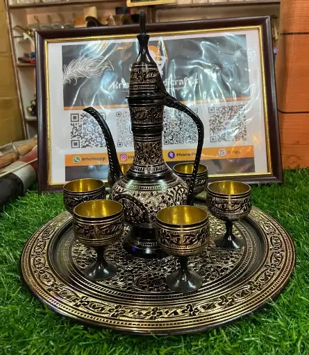 Metal tea jug set(5 cup)