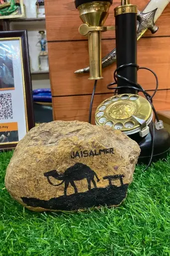 Stone art camel